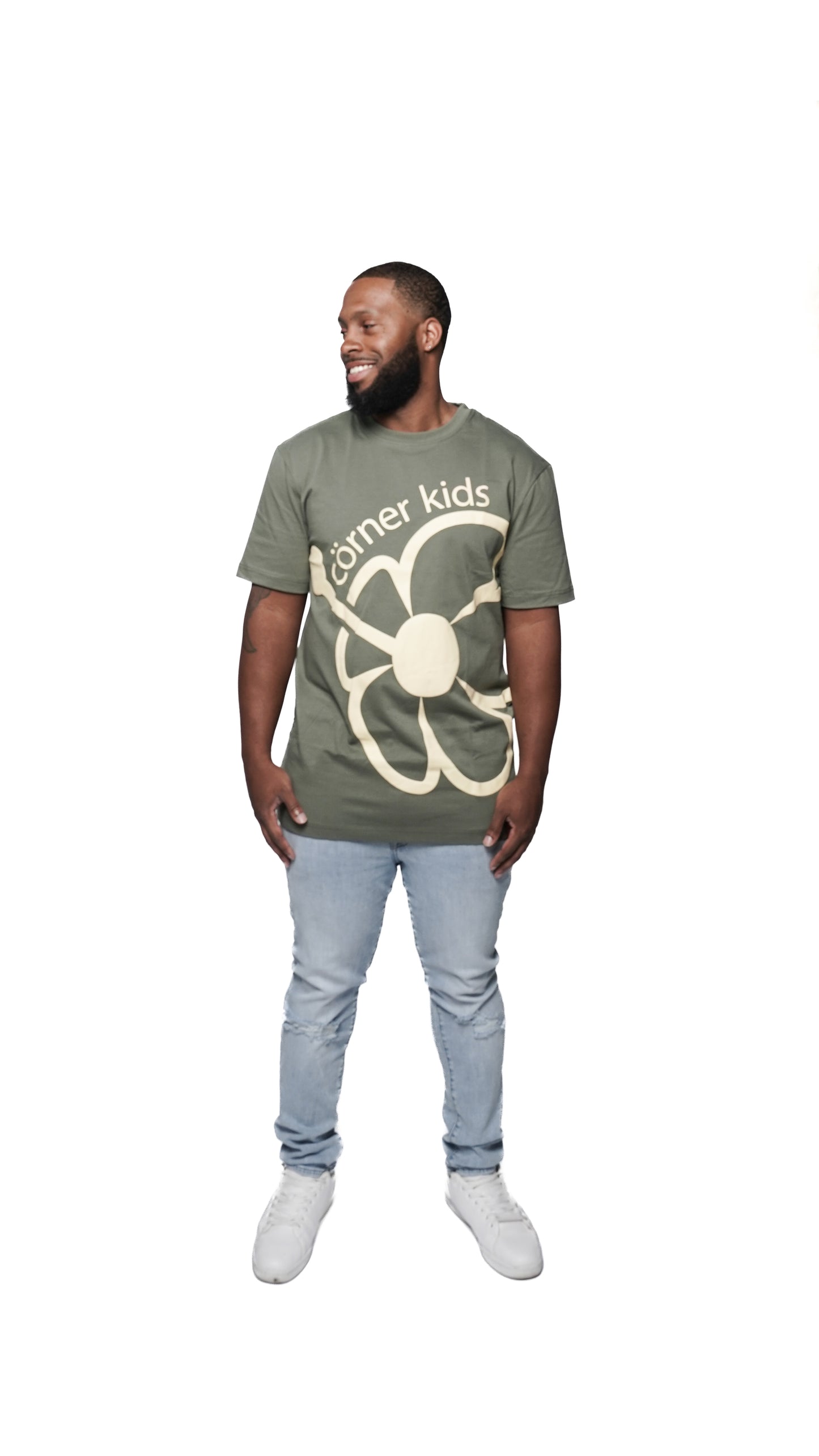 Hibiscus Tee - Green