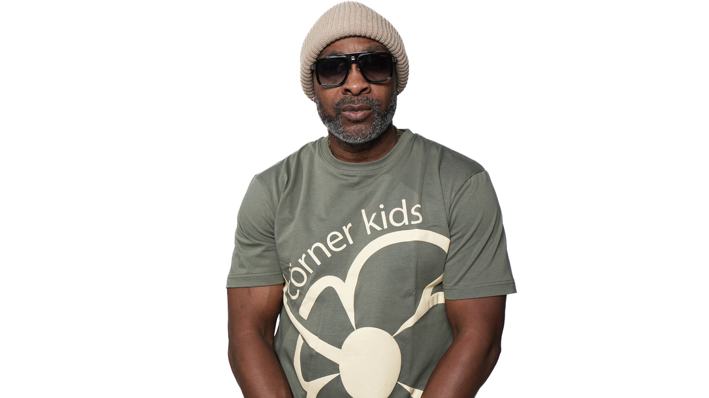 Corner Kids - Hibiscus Tee (Green)