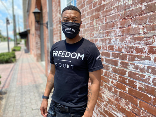 Corner Kids Freedom Over Doubt Tee | Embrace Your Confidence
