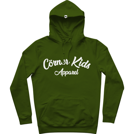 Corner Kids - Classic Pullover Hoodie - OLIVE